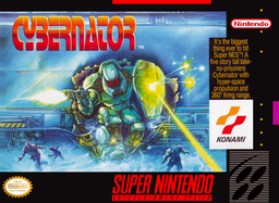 Cybernator Cover