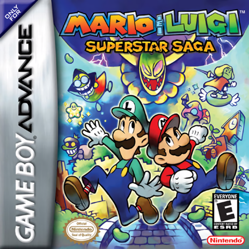 Mario & Luigi: Superstar Saga Cover