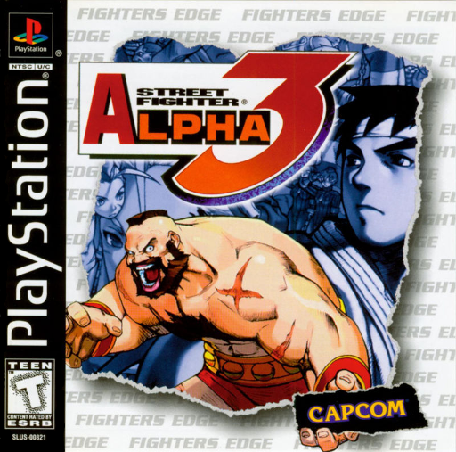 Street Fighter Alpha 3 Cover