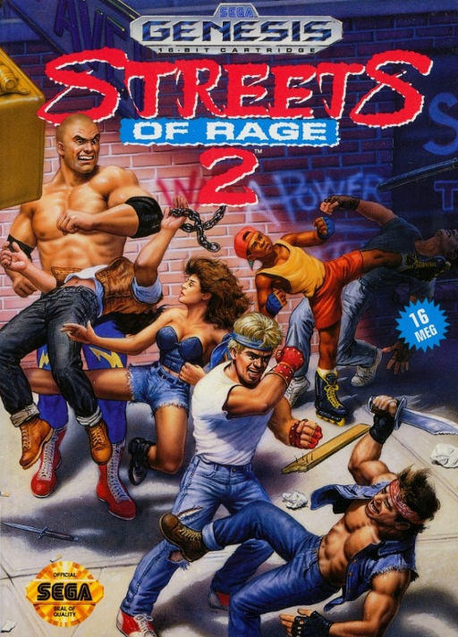 Streets of Rage 2 Cover