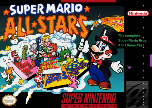 Super Mario All-Stars Cover