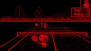Mario's Tennis screenshot 1