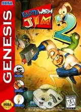 Earthworm Jim 2 Cover