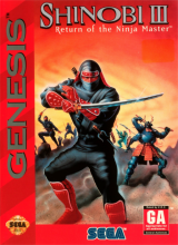 Shinobi III: Return of the Ninja Master Cover