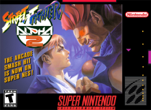 Street Fighter Alpha 2 Cover